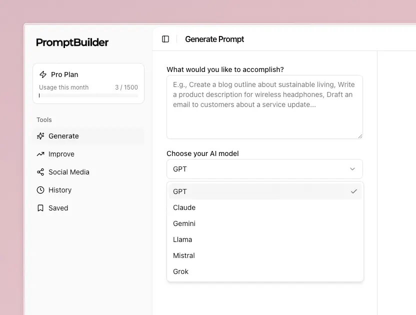 Why teams use Prompt Builder (with free prompts you can copy and paste)